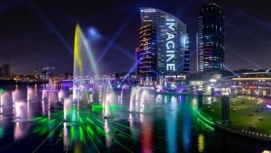 دبي فستيفال سيتي مول - عرض الماء والضوء